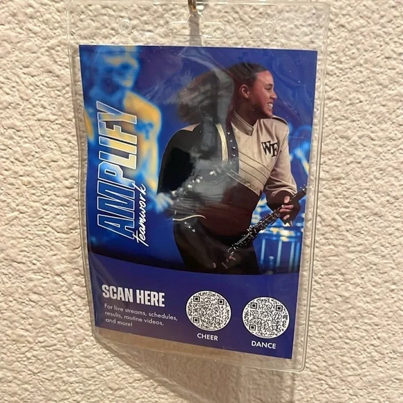 Varsity Cheer and Dance College Cheerleading Dance UCA UDA Championship Lanyard - Picture 4 of 5